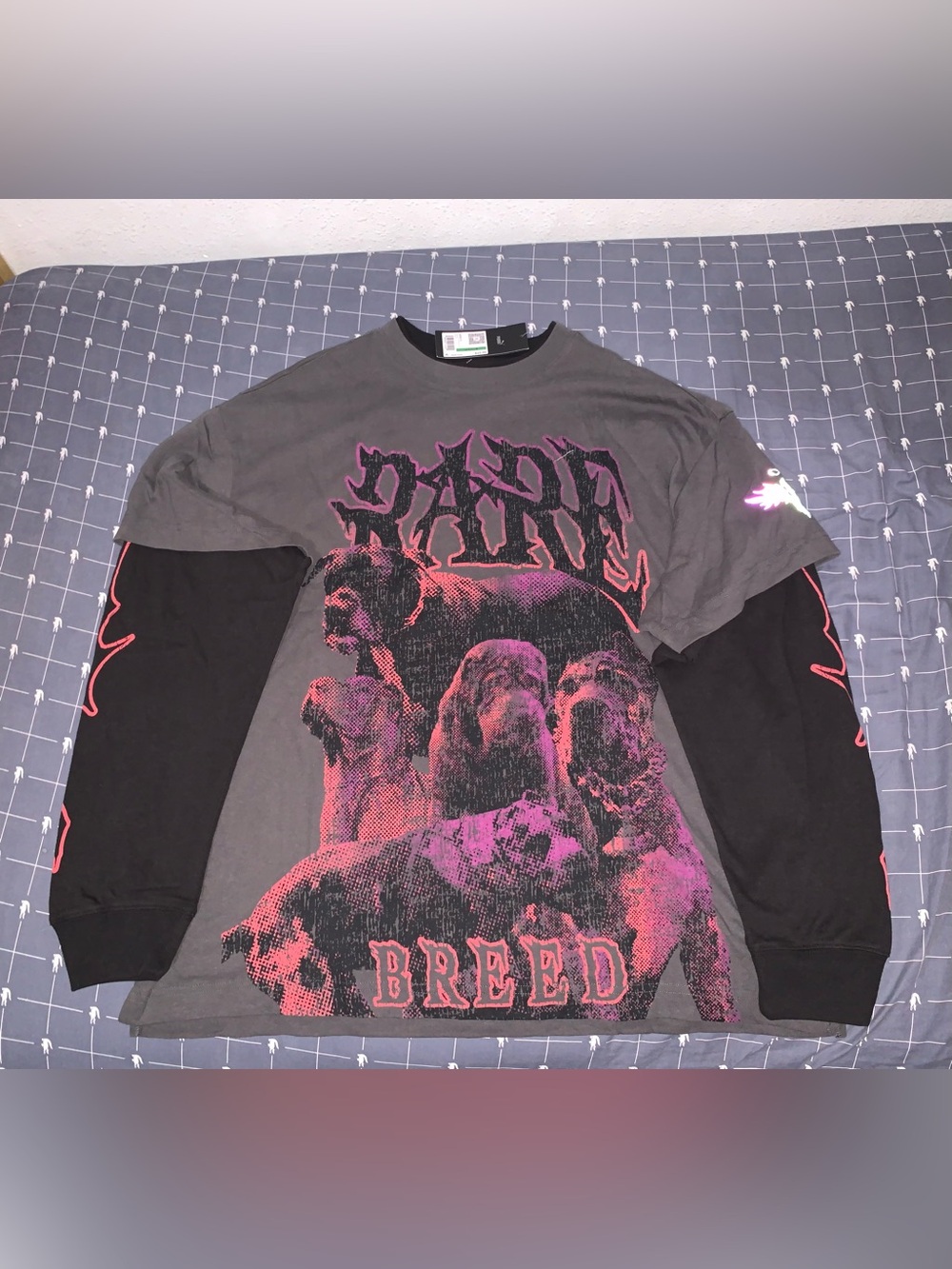 Puma LaMelo World Tour Long-Sleeve Tee Size: Large